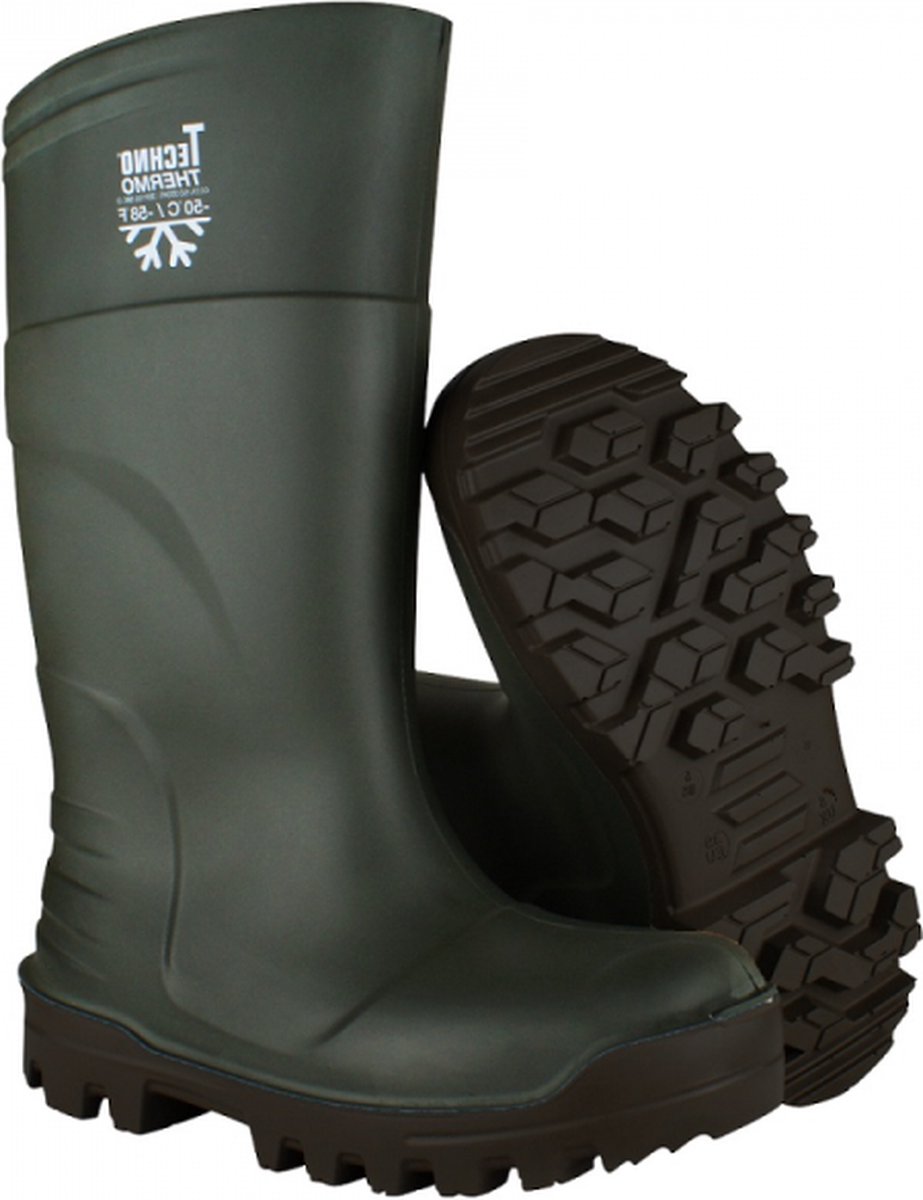 advies Imitatie Giftig Techno Boots maat 43 - PU Thermo 5540 werklaars - Groen | Veenma