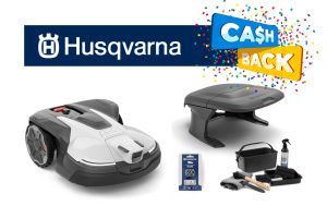 Cashback Actie-Set | Husqvarna Automower® 430V NERA Robotmaaier met AI vision en draadloze Epos™ navigatie voor gazons van 3200 tot 4800m²