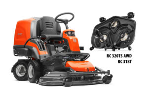 Husqvarna CombiClip® 103/112 cm maaidek voor RC 318T en RC 320Ts AWD rider modellen.