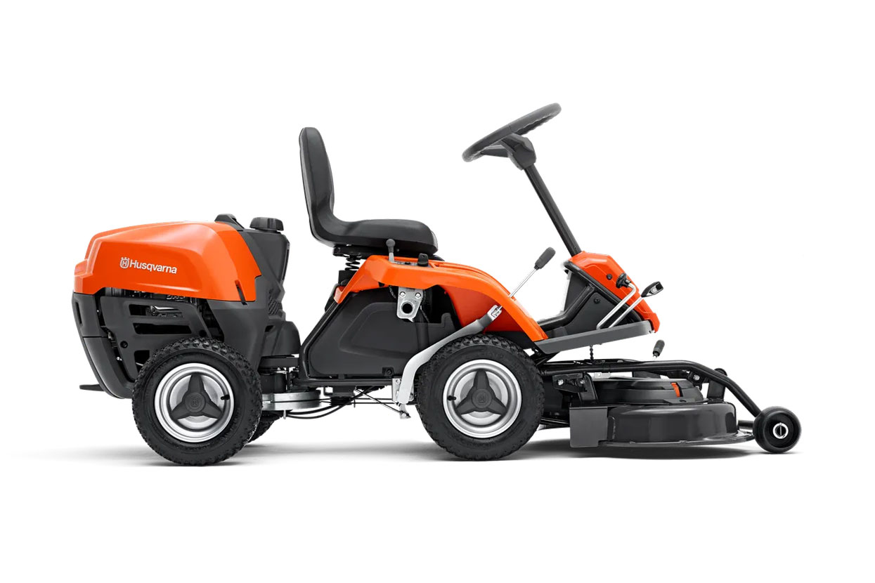 Husqvarna R 112C Frontzitmaaier - Inclusief 85 cm Combi Maaidek - Afbeelding 2