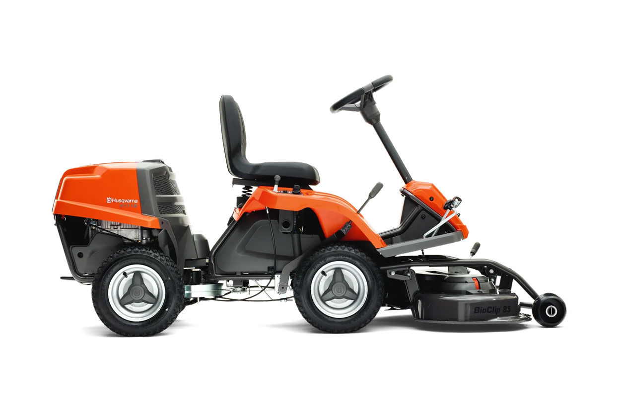 Husqvarna R 112C Frontzitmaaier - Inclusief 85 cm Combi Maaidek - Afbeelding 3