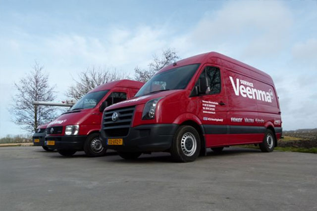 Veenma service op locatie
