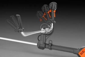 Husqvarna 525iRXT bosmaaier met verstelbaar en ergonomisch stuur