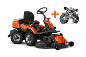 Combi Actie - Husqvarna R 216T AWD Frontzitmaaier, Inclusief 103 cm Combi Maaidek