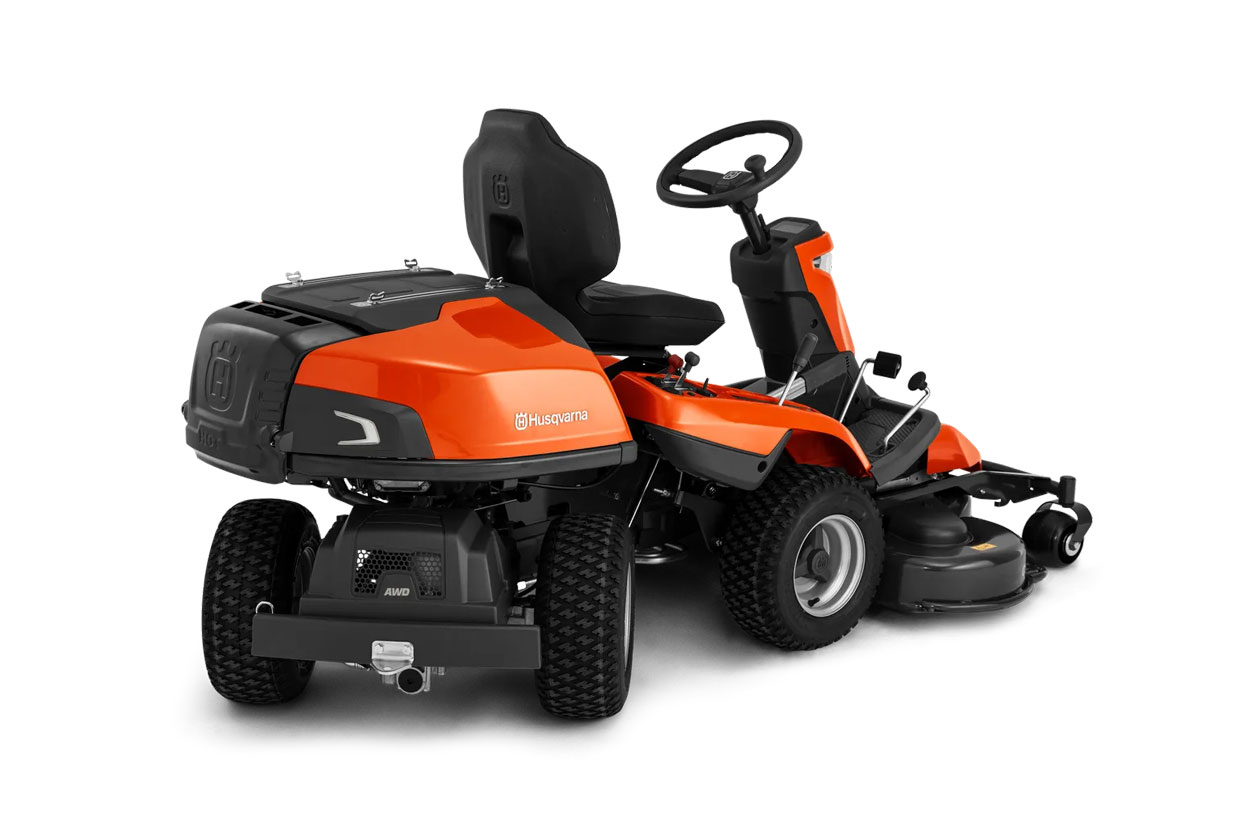 Veenma Combi Actie - Husqvarna R 316TsX AWD Frontzitmaaier, Inclusief 112 cm Combi Maaidek - Afbeelding 8