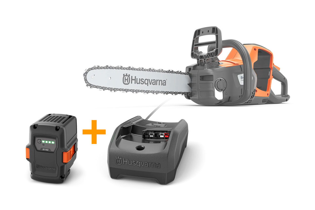 Husqvarna Accukettingzaag 242i met 36 cm zaagblad (Inclusief Accu & lader)